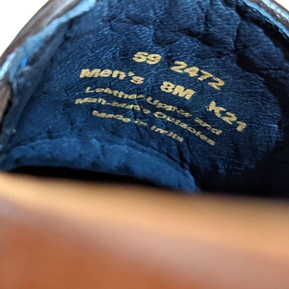 Johnston & Murphy Men's Stockton Penny Loafers Brown Leather Dress Shoes Size 8M - Picture 12 of 12